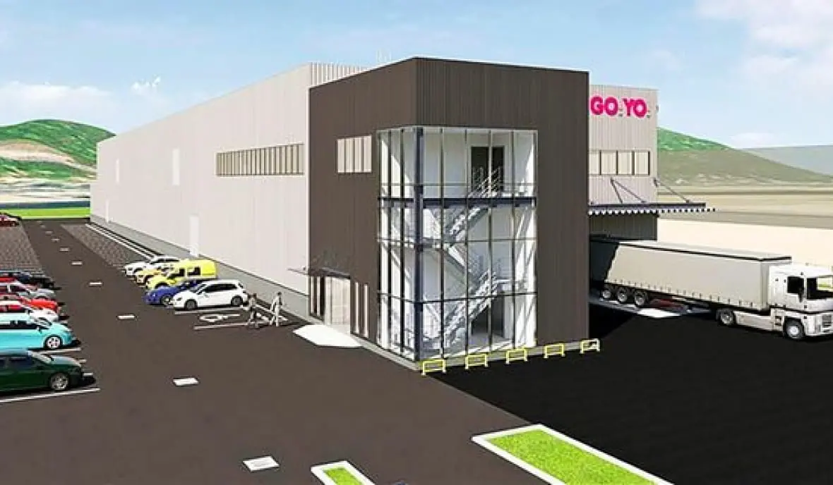 唐津新工場の外観イメージ