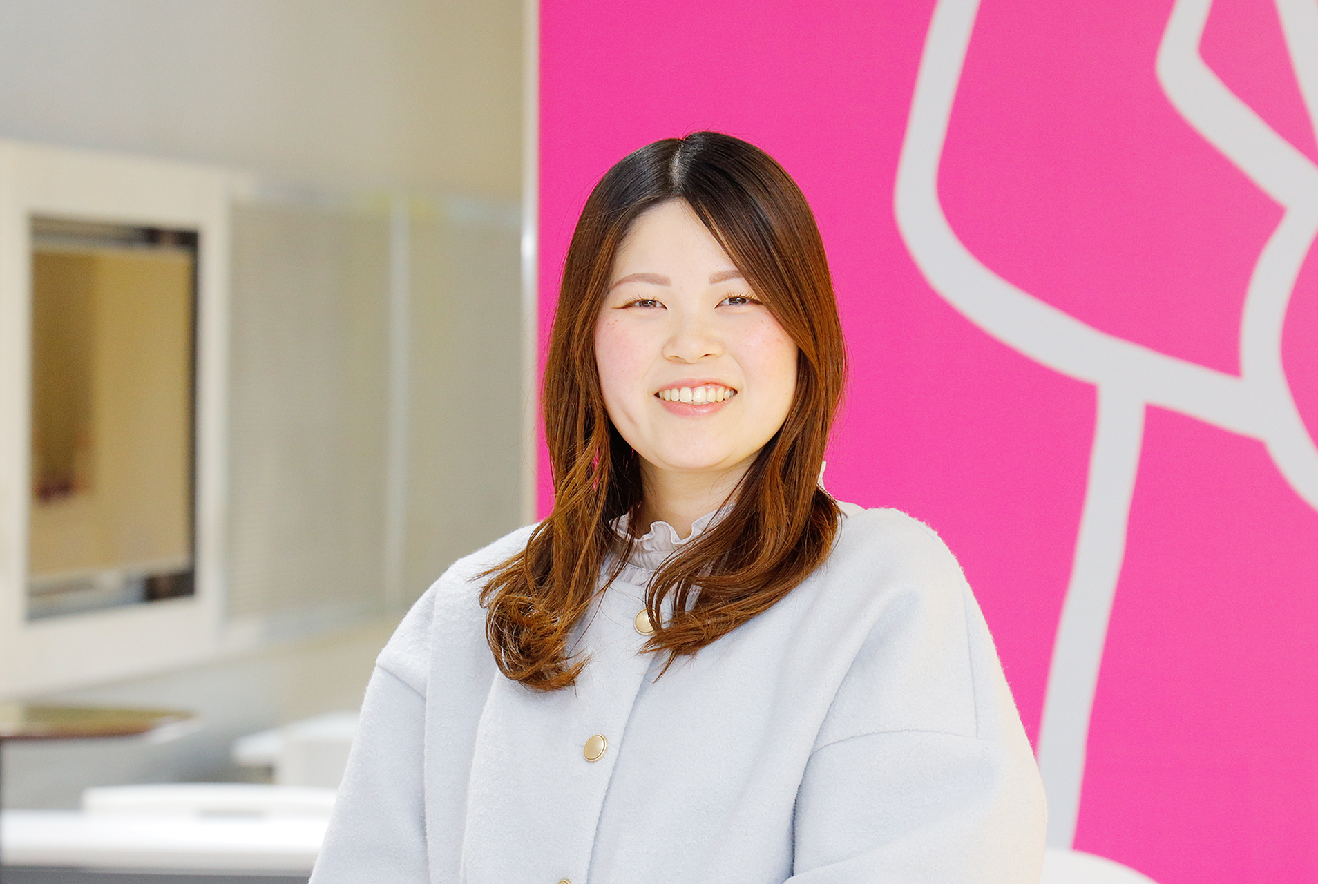 開発部社員のインタビュー写真